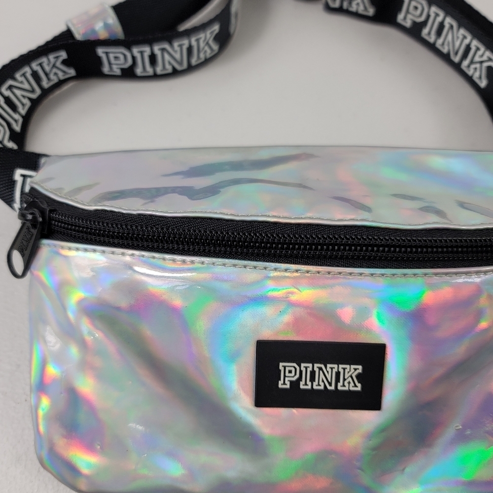 Victoria' Secrets PINK Fanny pack silver colored - Picture 4 of 9